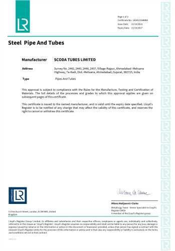 Lloyds Marine Approval